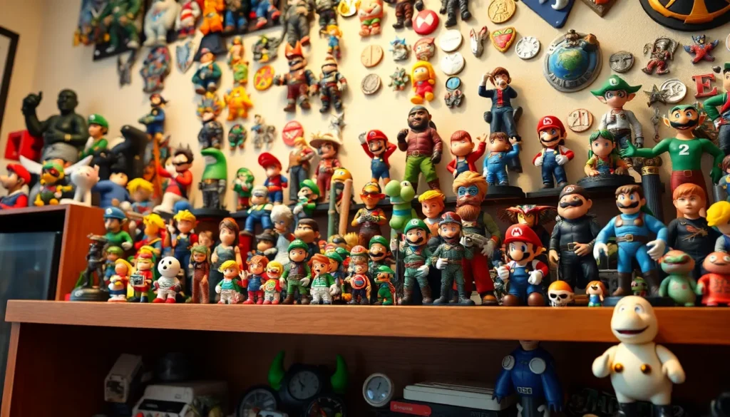 shop video game figures & tokens